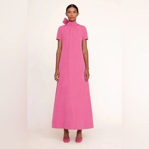 Elegant Pink Maxi Dress